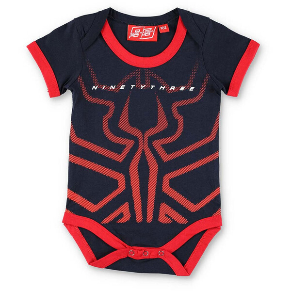 marc marquez - Body bébé Ant Ninety Three Bleu / Rouge