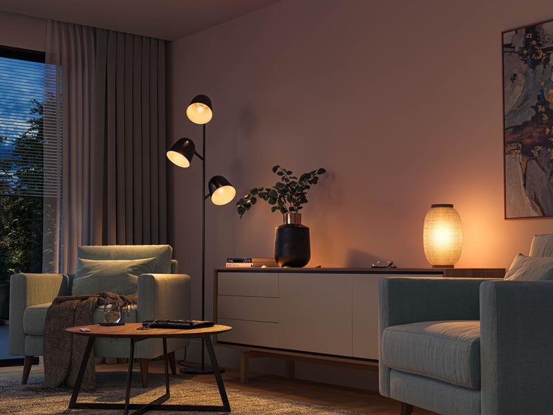 Philips Hue White Ambiance E14 Luster Tropfen 2er Set 2 x 4 Smartes Hue E14-Leuchtmittel