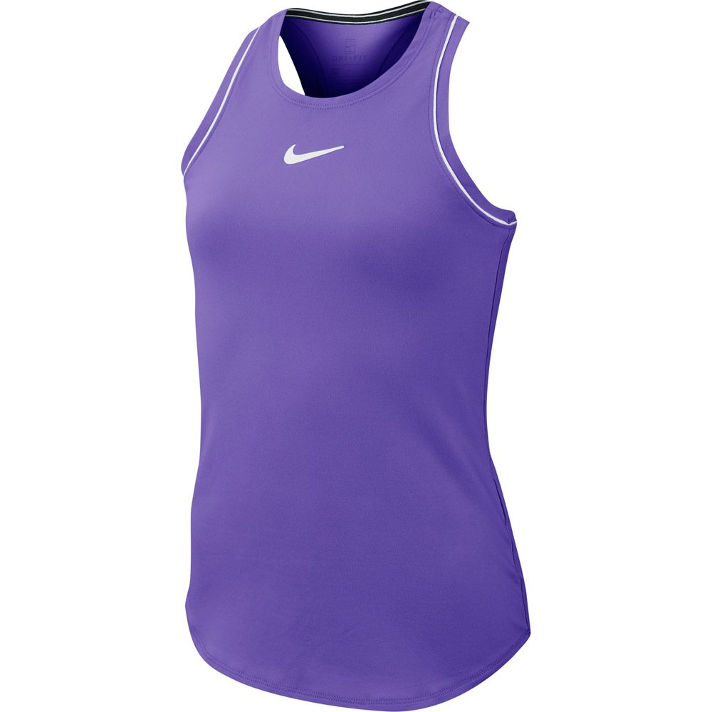 Nike Court Dri-FIT Tanktop Mädchen psychic purple white