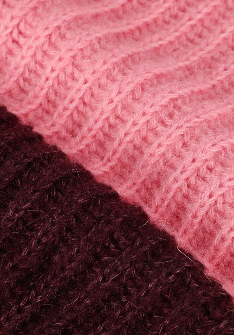 SCOTCH & SODA roze scotch & soda trui chunky colour block pullover