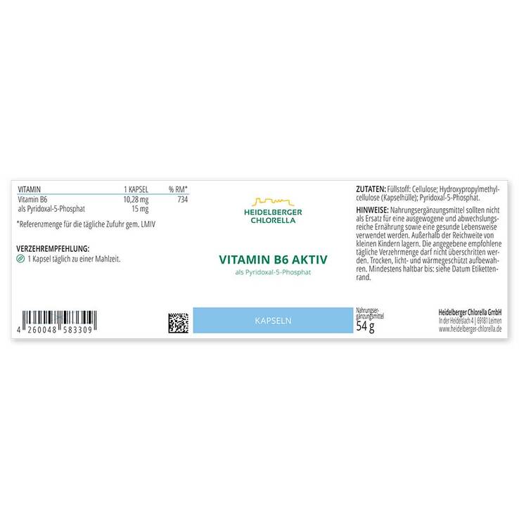 Vitamin B6 Kapseln, 120 St
