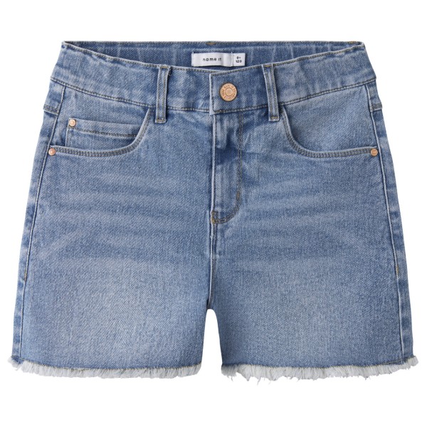 Name it - Kid's Rose HW Mom Denim Shorts - Jean