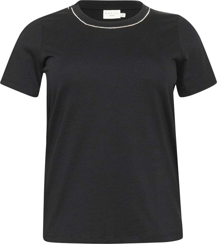 Kaffe Curve KCviana T-Shirt Black deep