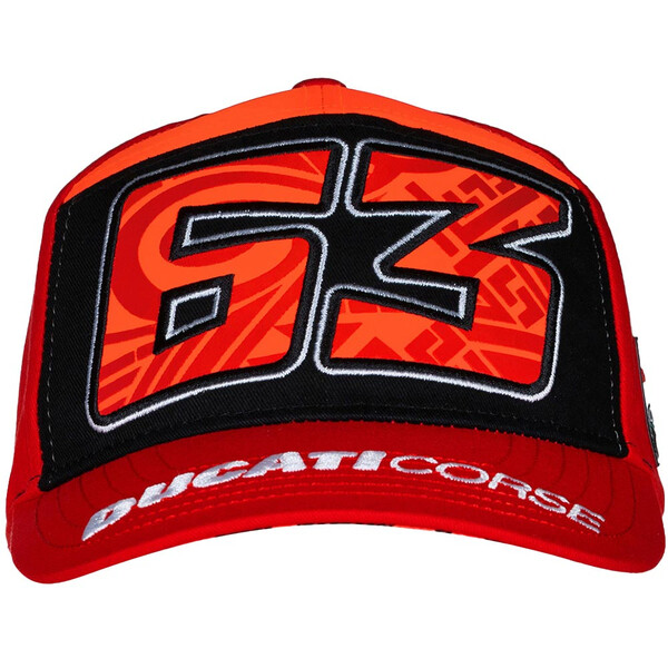 ducati - Casquette Bagnaia Red Rouge / Noir