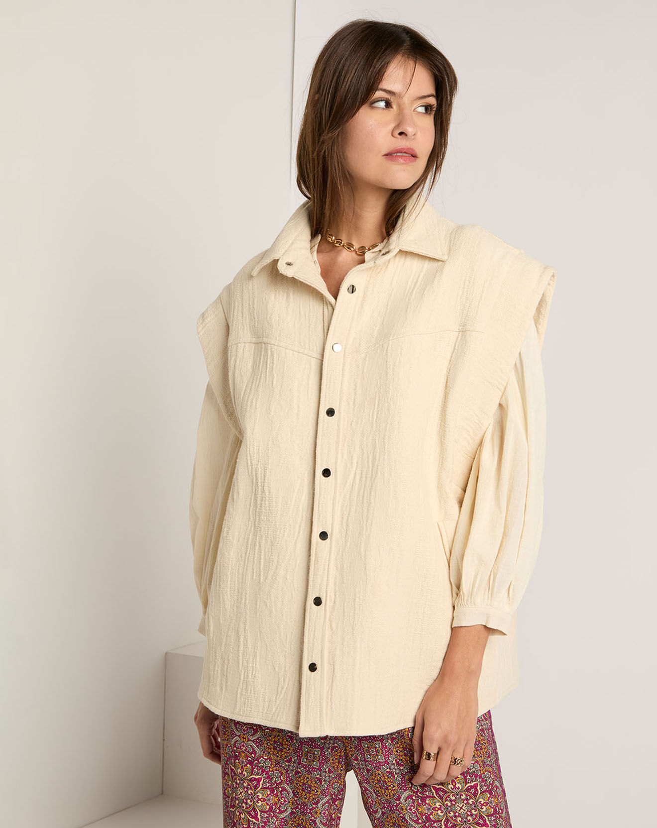 See u Soon Top Aline beige