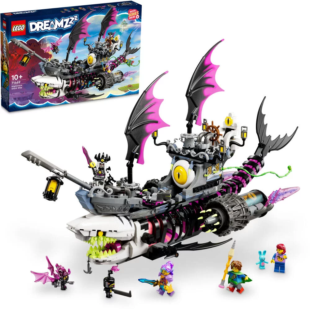 LEGO®DREAMZZZ 71469 - LE VAISSEAU REQUIN DES CAUCHEMARS