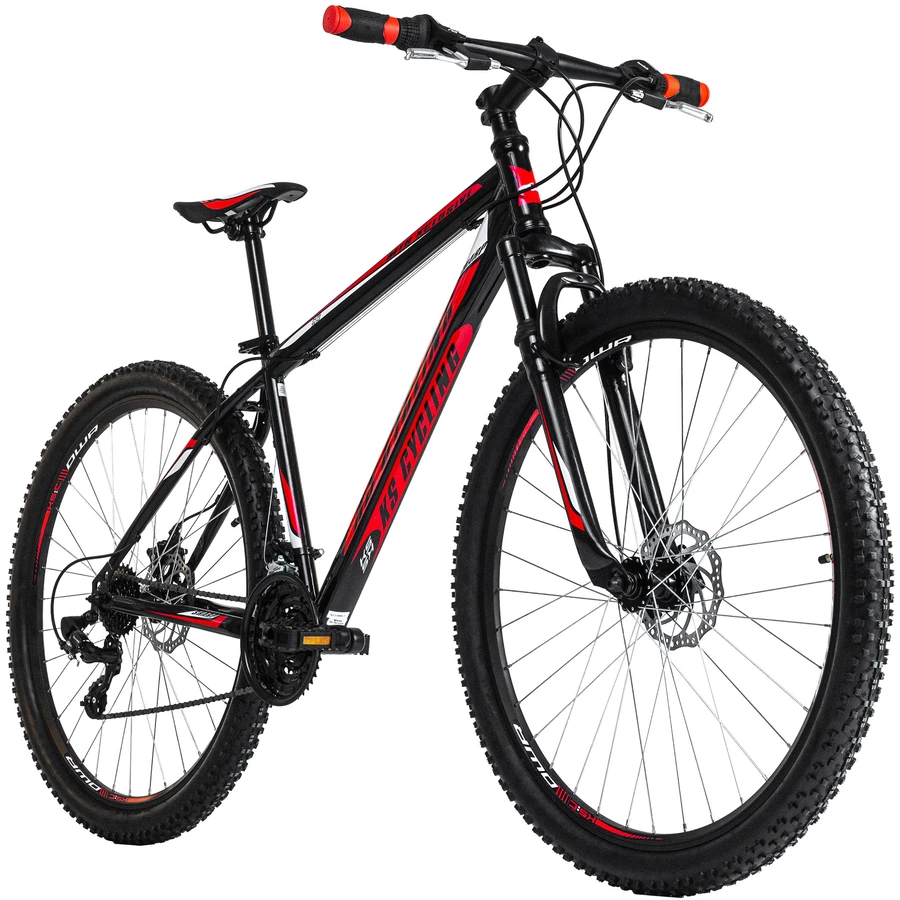 KS Cycling Mountainbike 29 Zoll Sharp schwarz-rot