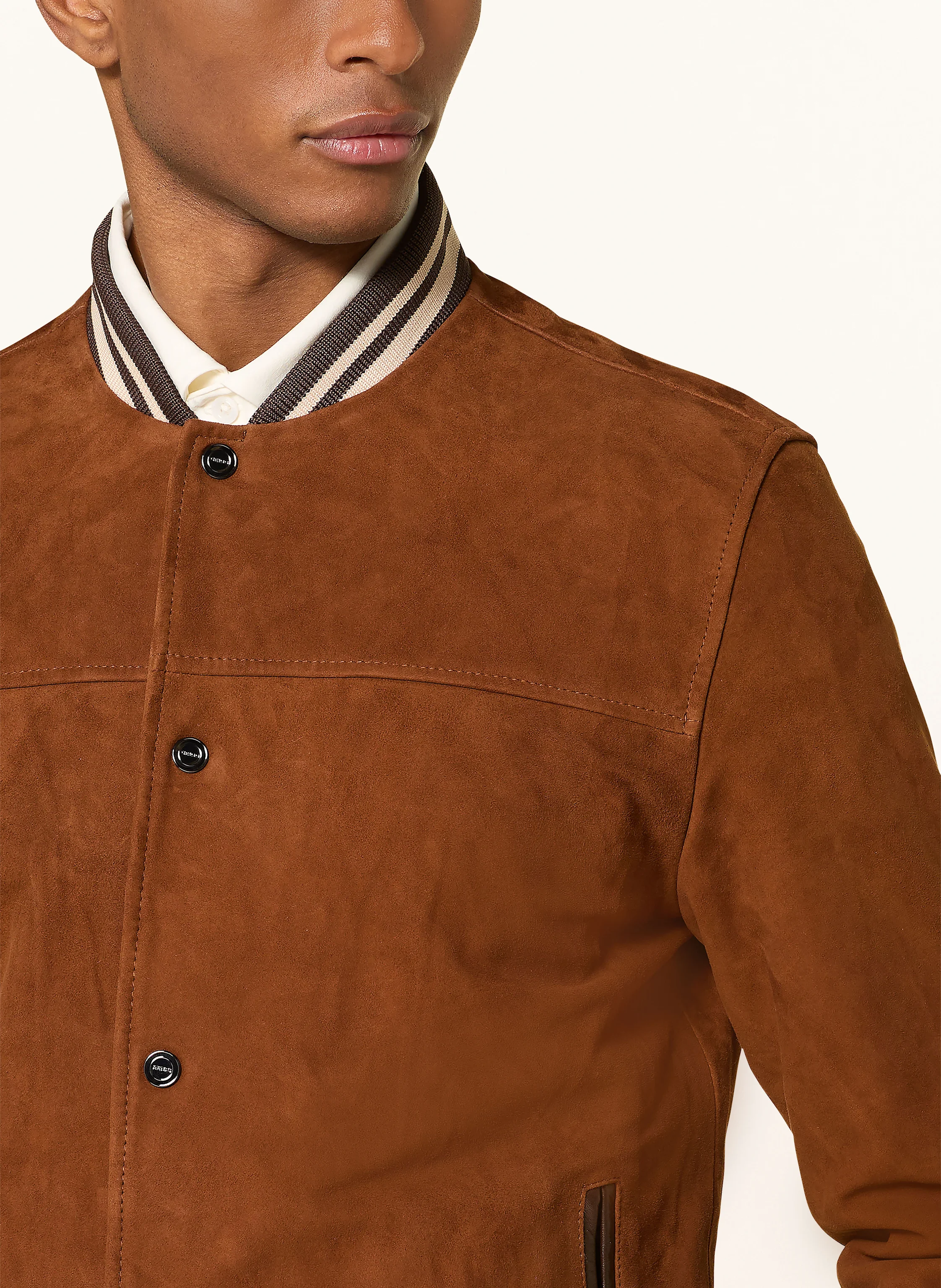 REISS Lederjacke