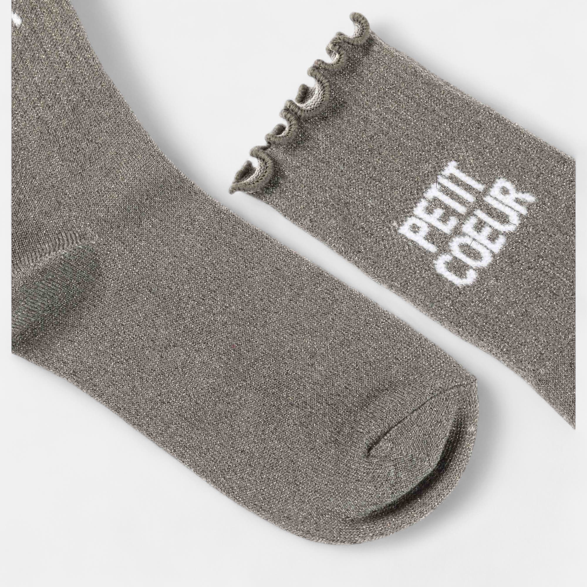 Chaussettes Enfant argent