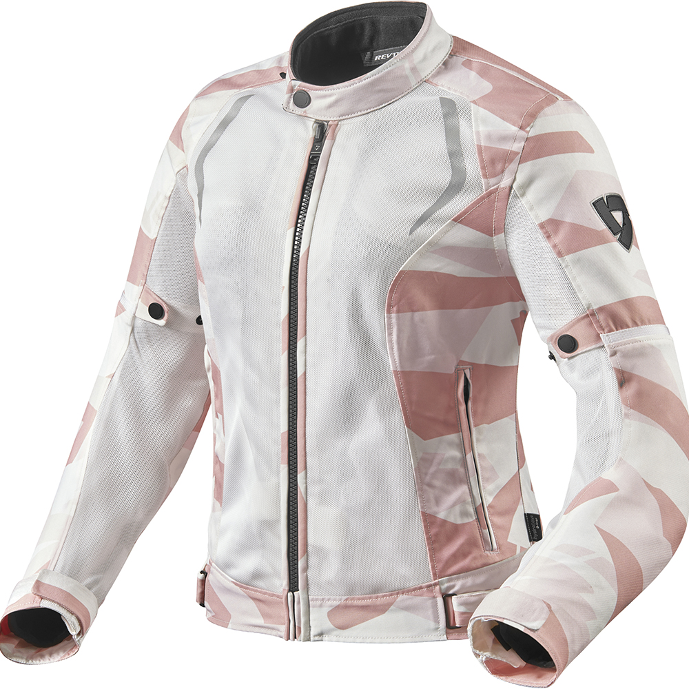 Rev'it - Blouson femme Torque Ladies Camouflage Rose / Blanc