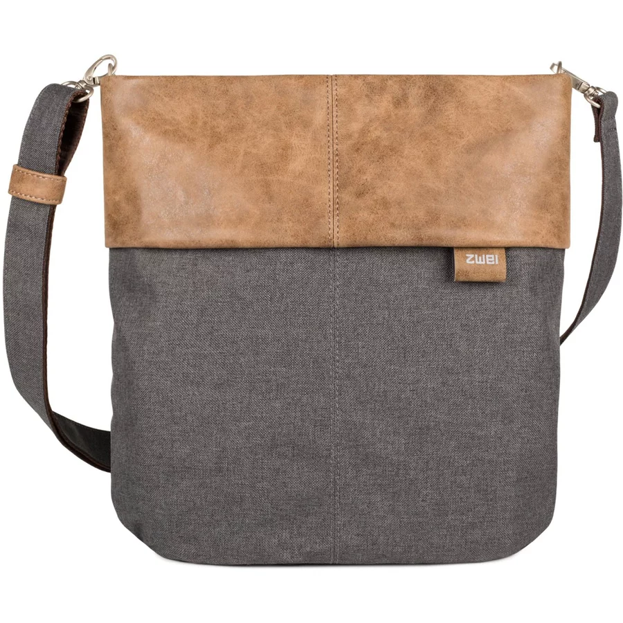 zwei Olli OT12 - Schultertasche 32 cm graphit
