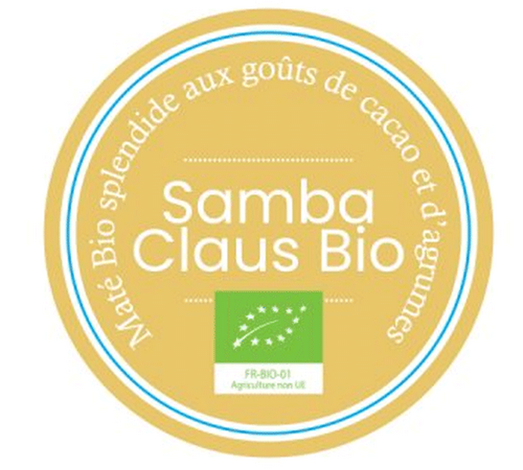 Thé maté Samba Claus Bio - Vrac 100 g - COMPTOIR FRANÇAIS DU THÉ