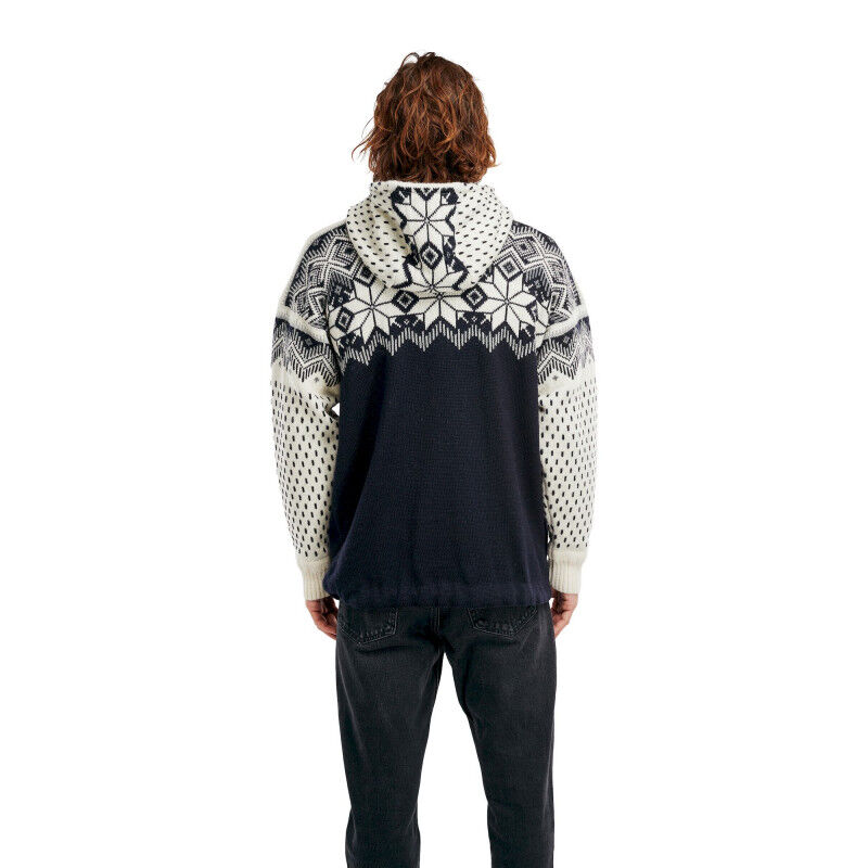 Vegard Weatherproof Hoodie - Pull en laine mérinos homme