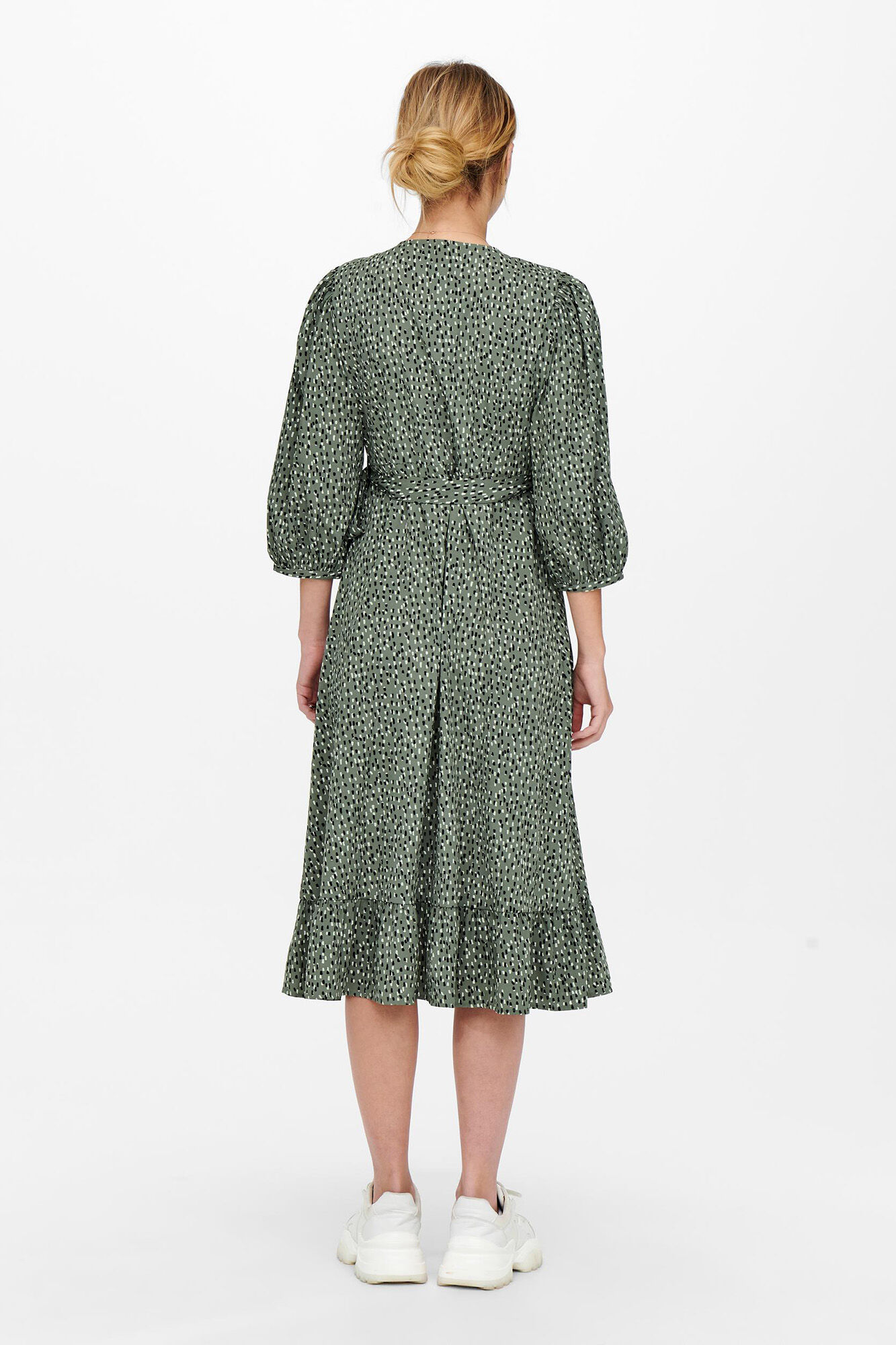 Vestido midi envelope
