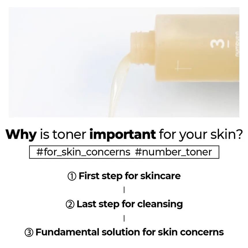 numbuzin - Nr. 3 Super Glowing Essence Toner Mini