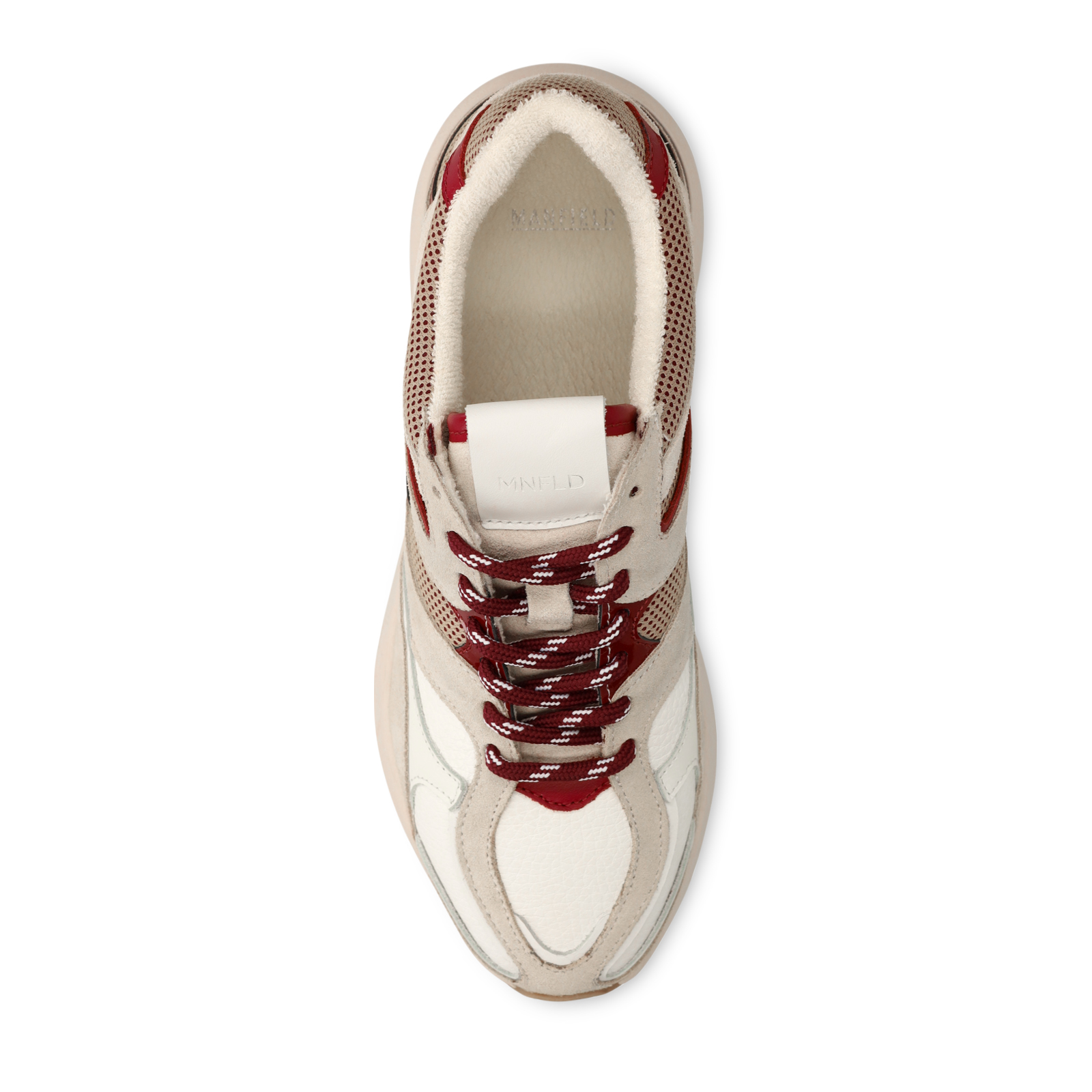 Grijze suède sneakers