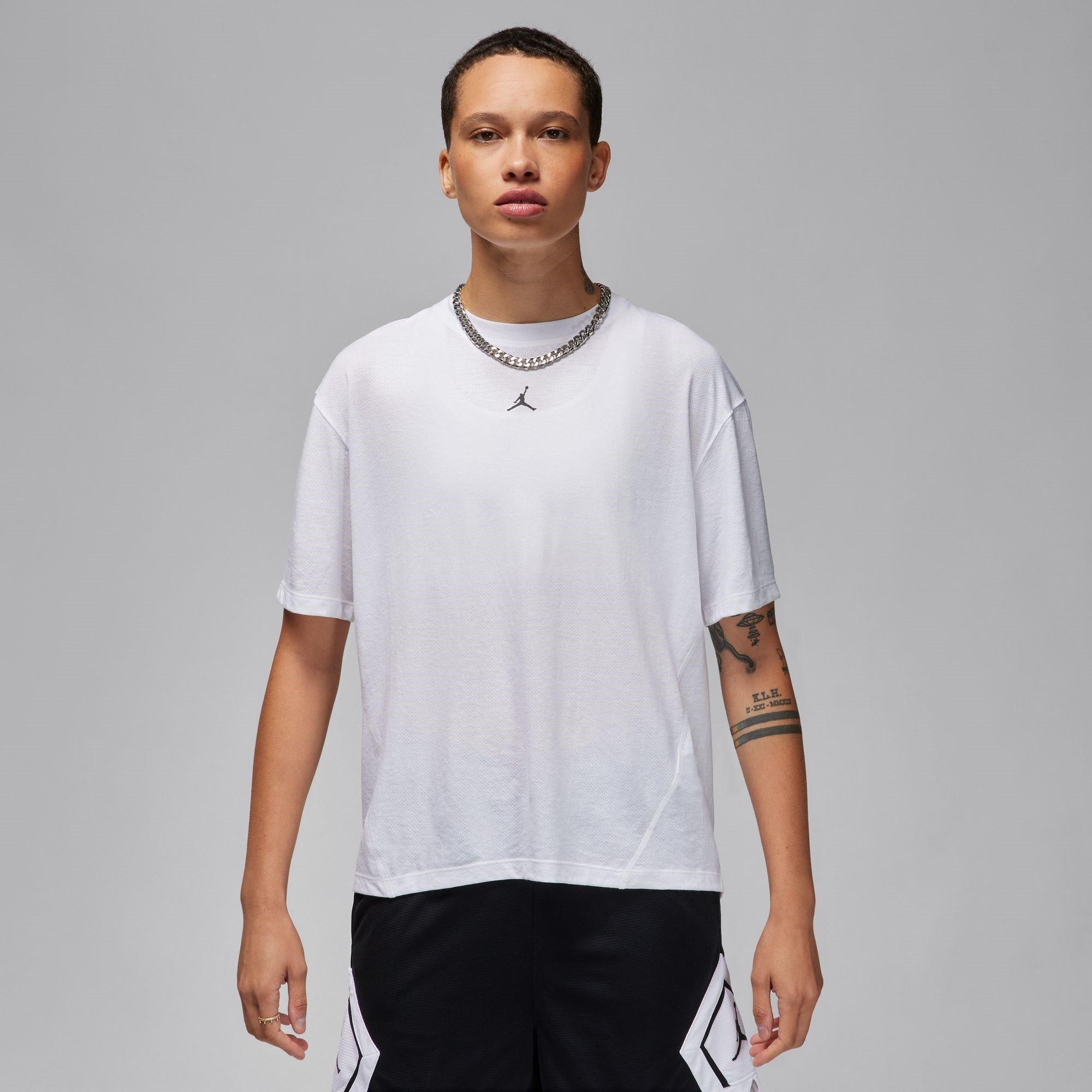 Nike Jordan Sport Womens Diamond Short Sleeve Top
