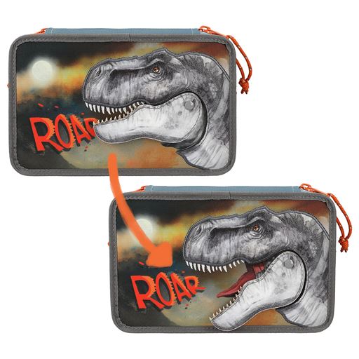 Dino World Roar Trippel Penalhus, Blå
