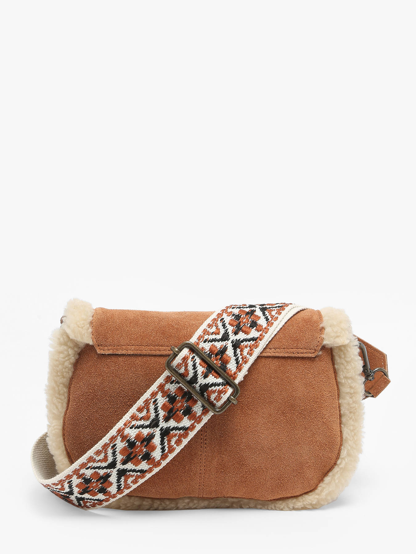 Sac bandoulire Risia cuir PIECES