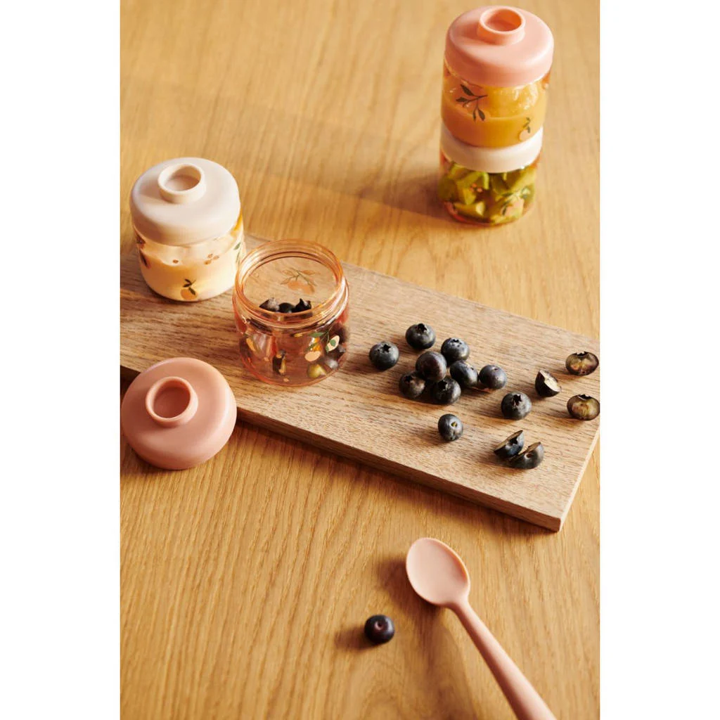 Vervormen in de magnetronDominique Baby Food Tritan Boxes 4-Pack