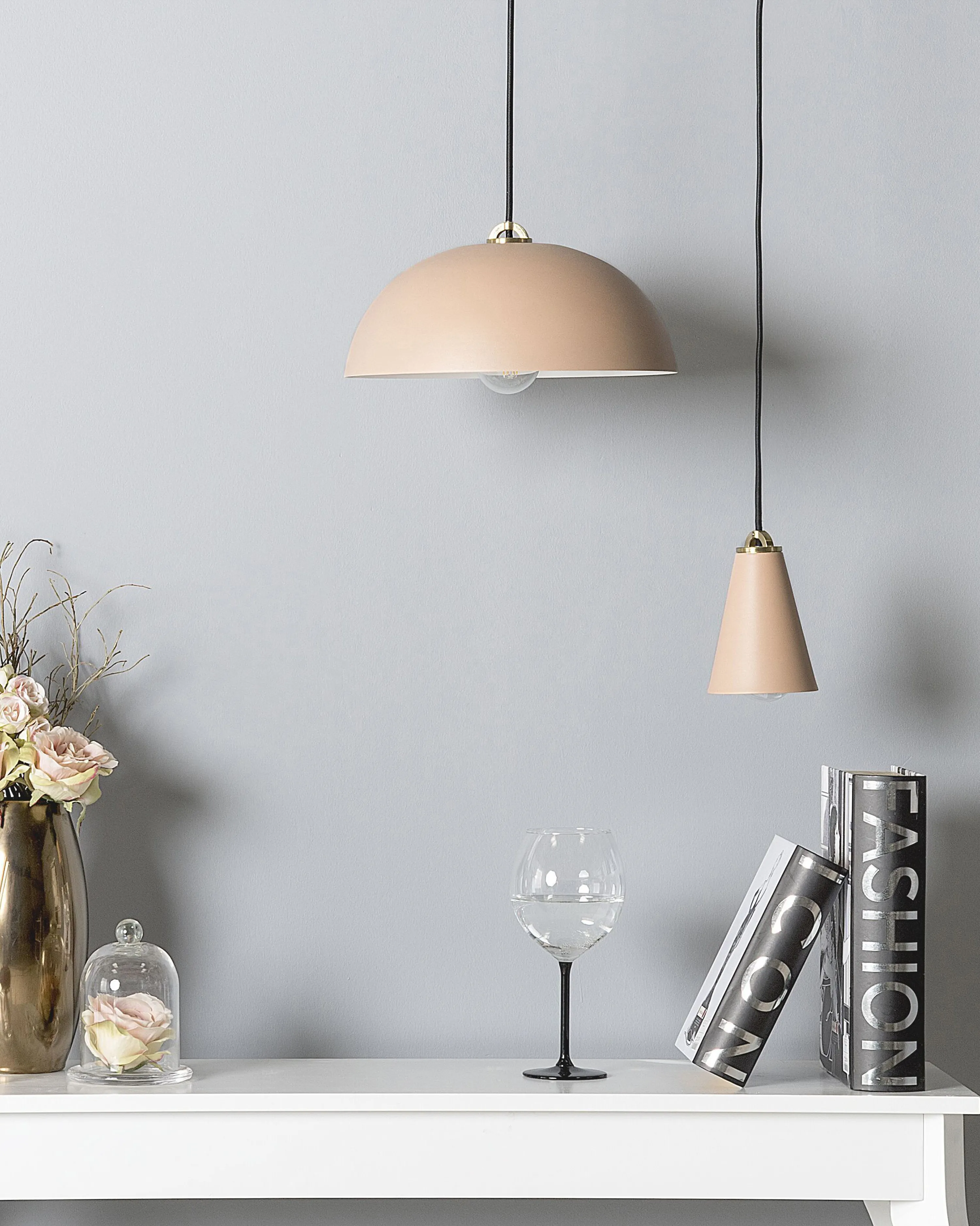Hanglamp CARES Metaal Roze