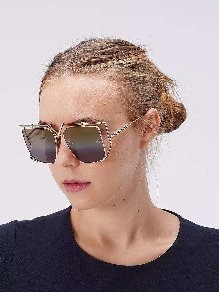 VALENTINO Sonnenbrille V-LIGHT/59 gold