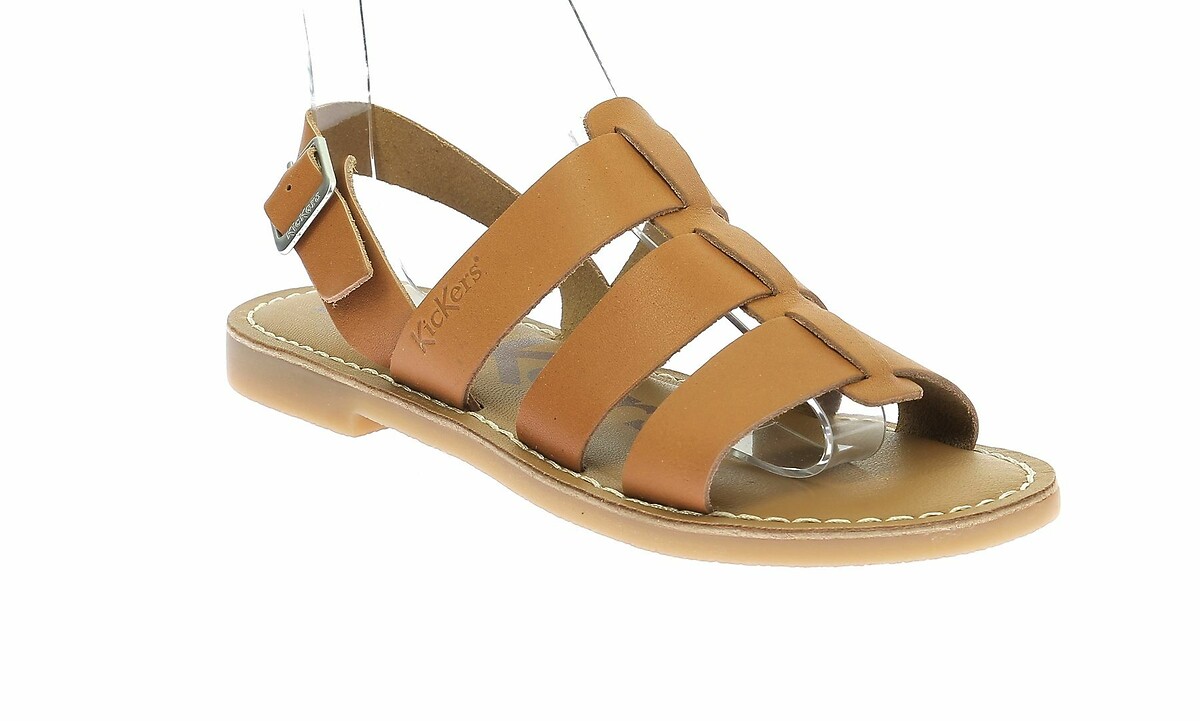 KICKERS<br>Sandálias de couro Kick Landor