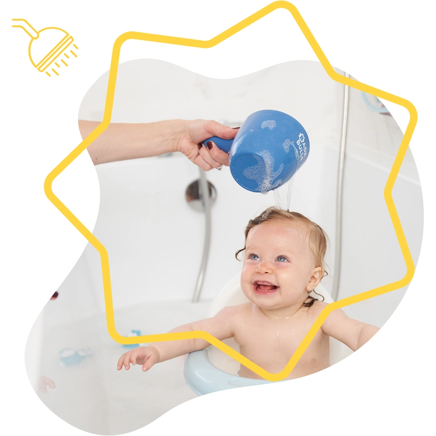 badabulle Baby-Haarwaschbecher