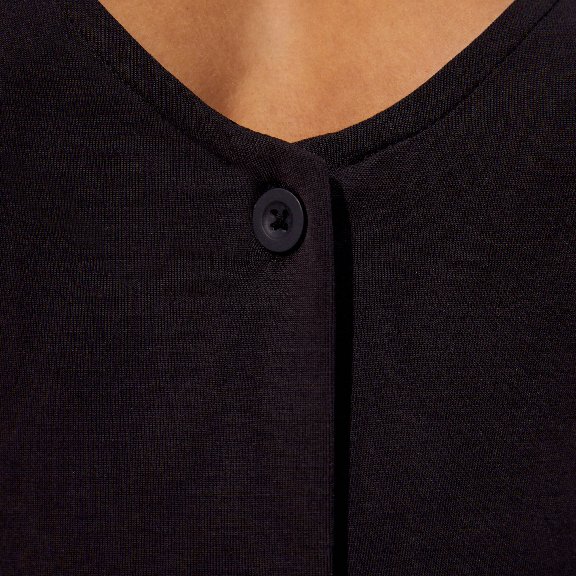 Robe courte unie