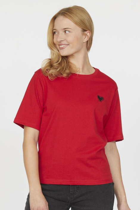 SisterS point rode dames t-shirt