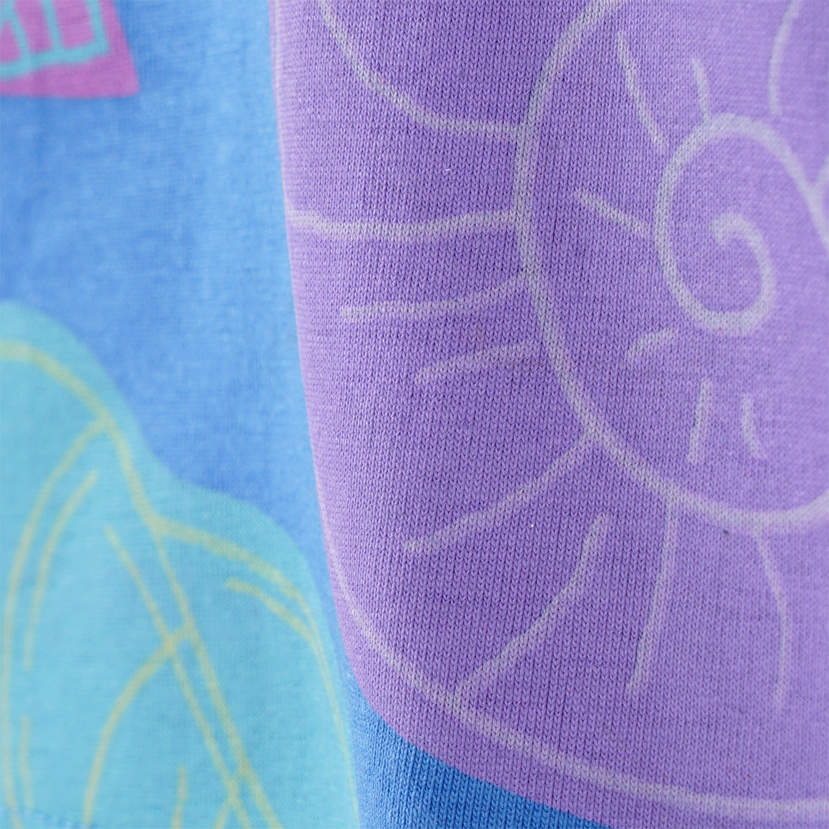 Topolino Mädchen T-Shirt mit bunten Muscheln blau