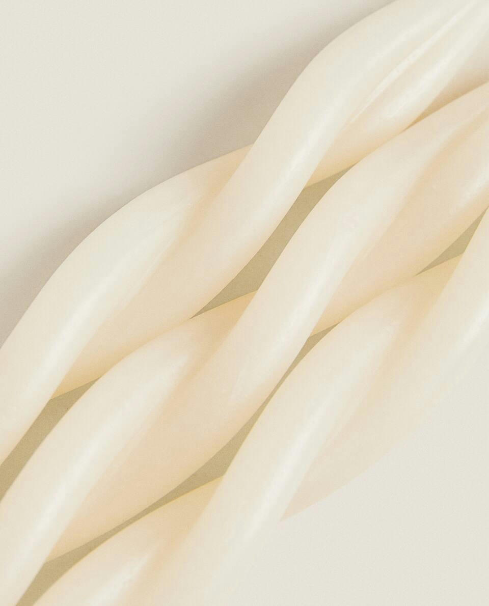 PACOTE DE VELAS DECORATIVAS EM ESPIRAL (PACOTE COM 3)