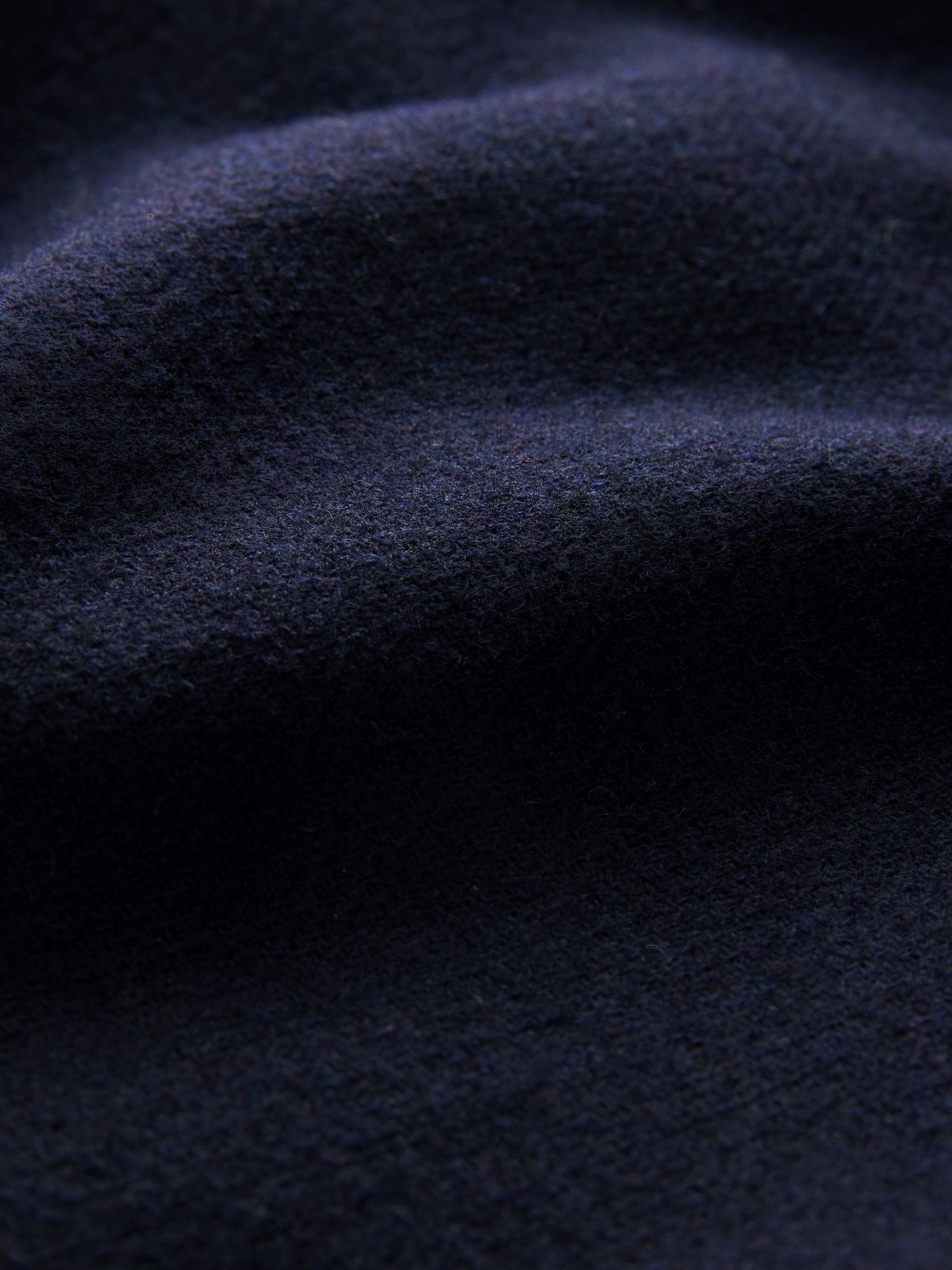 Donkerblauw - Formele jas met colkraag