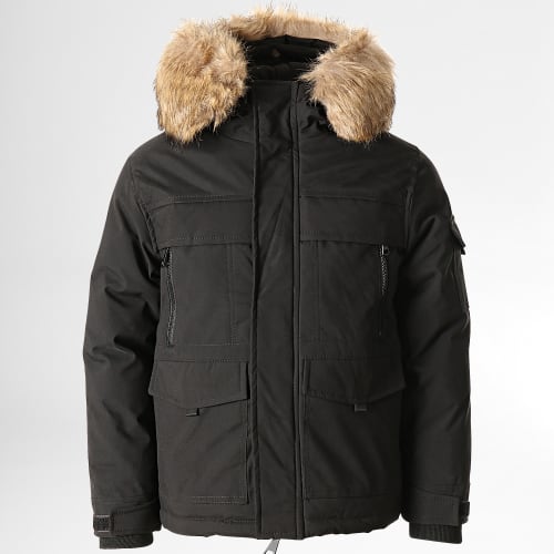 Parka Fourrure Enfant FD900 Noir