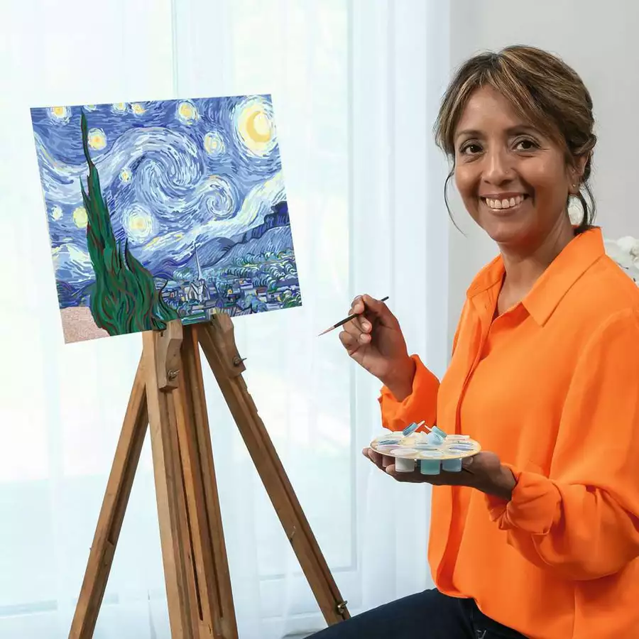 Ravensburger ART Collection: Starry Night (Van Gogh) bunt