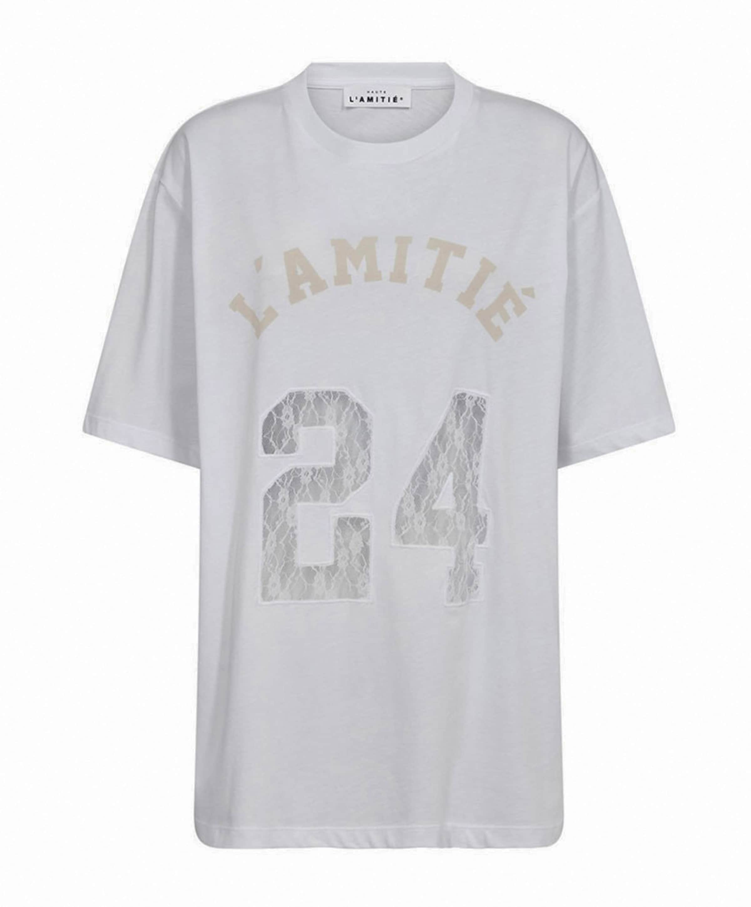 Haute L'Amitié Dames T-shirt wit