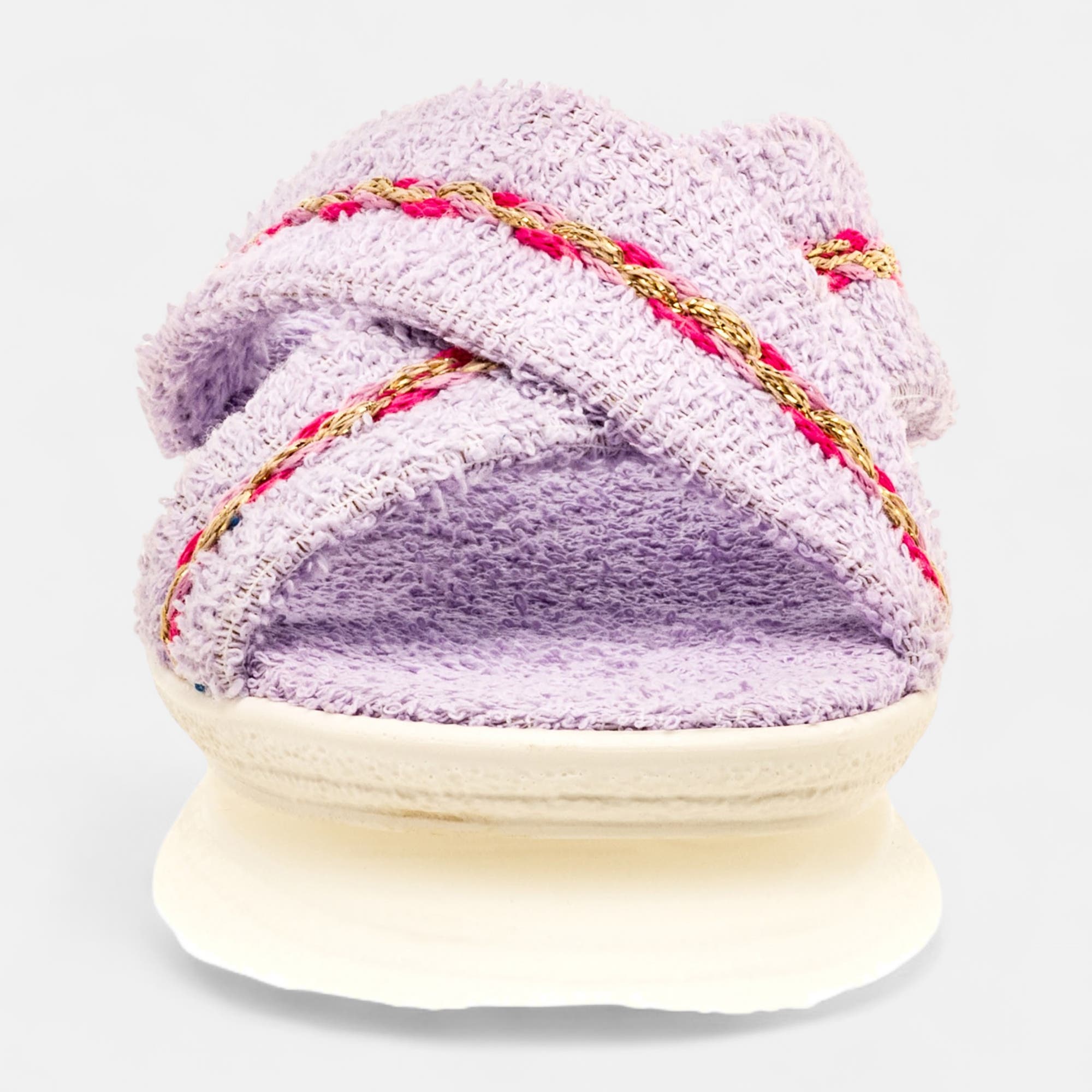 Pantoufles mules Femme violet
