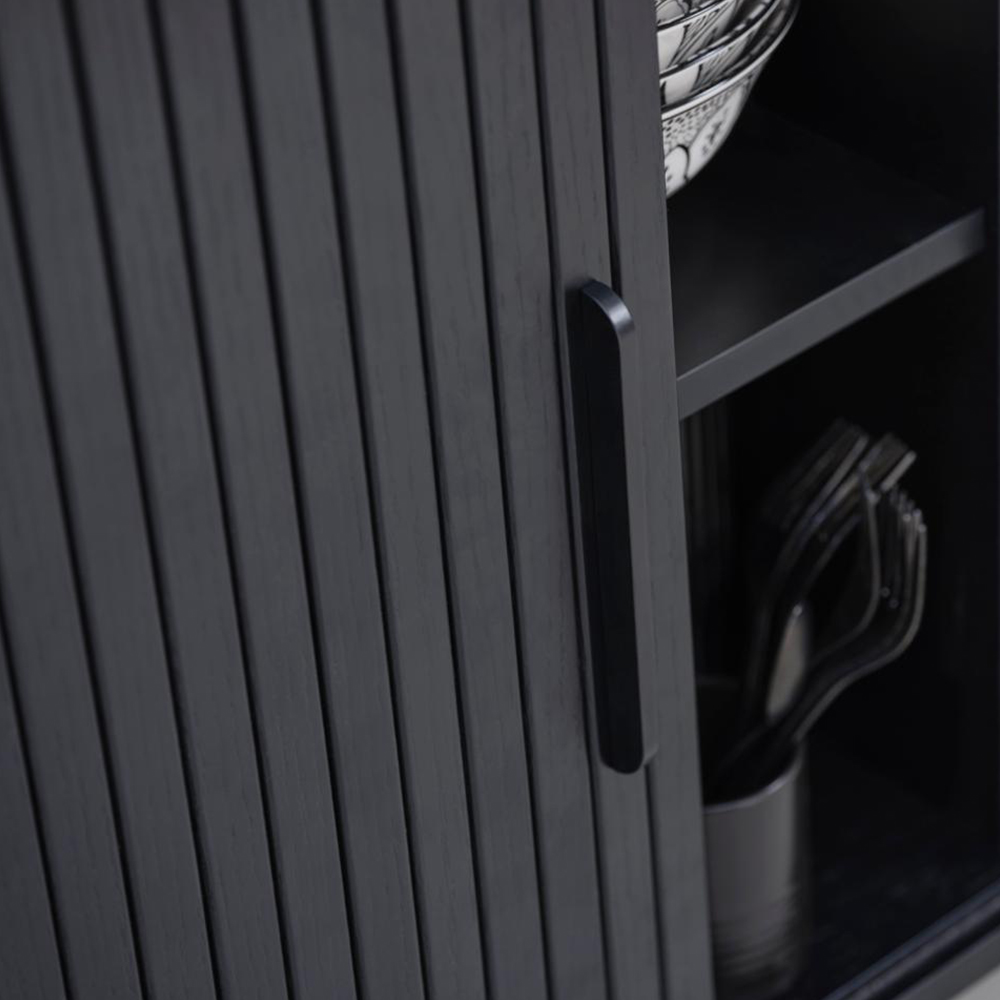 Houten sideboard Lenn Zwart