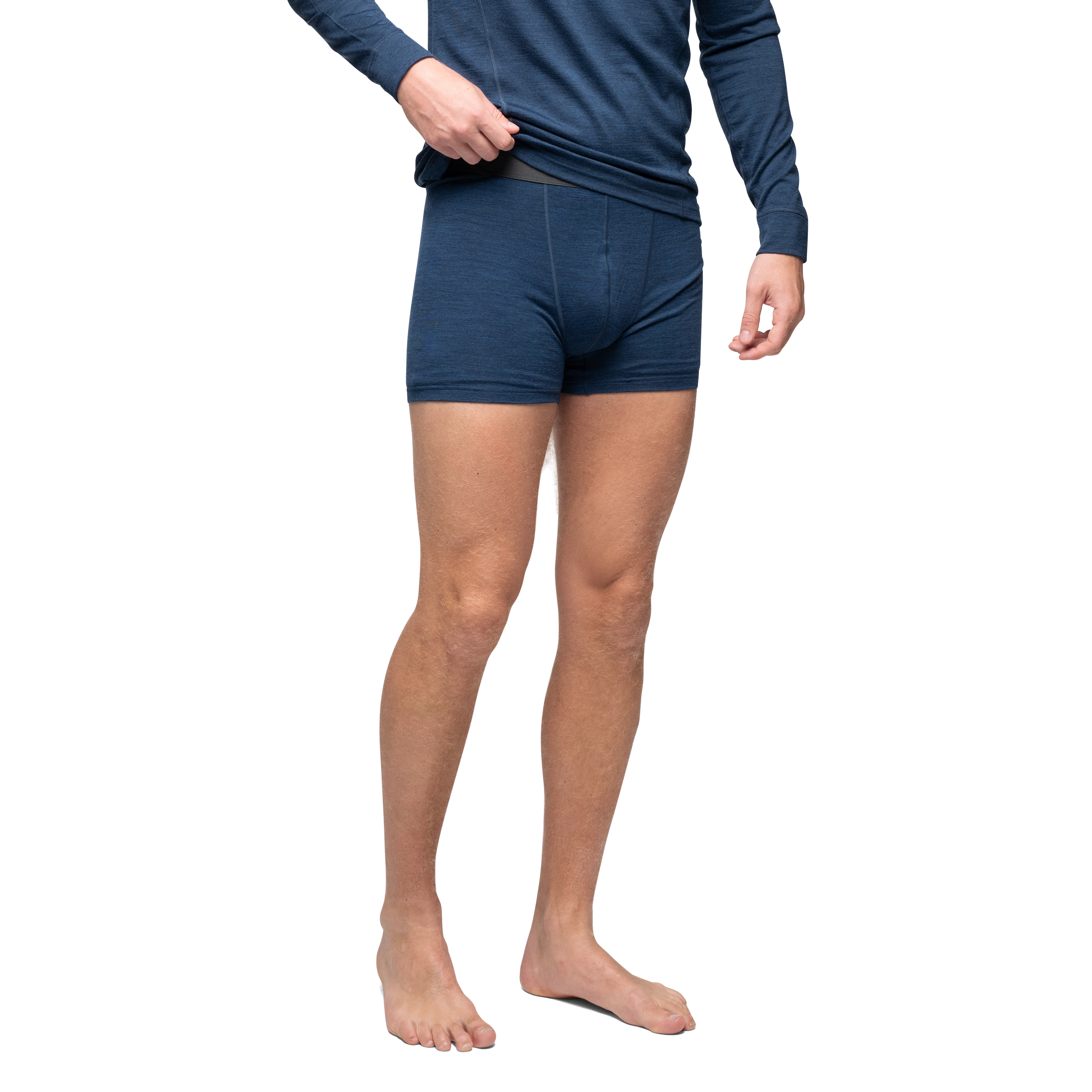 Inner:Light Boxer Navy Blue