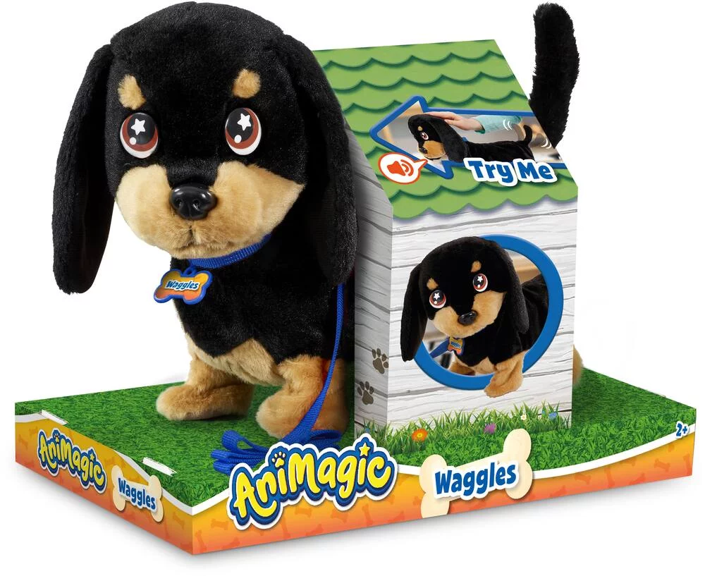 ANIMAGIC - PELUCHE WAGGLES EN BALADE