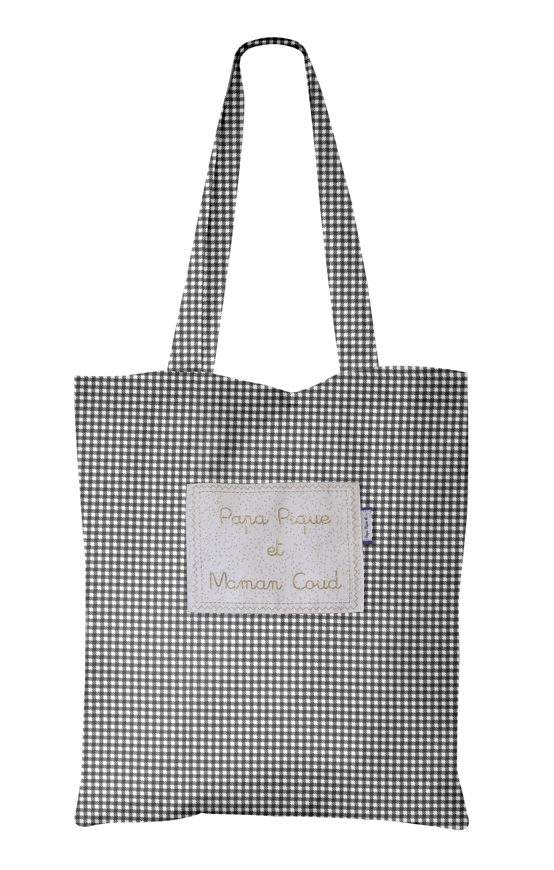 Sac Tote Bag Vichy Noir