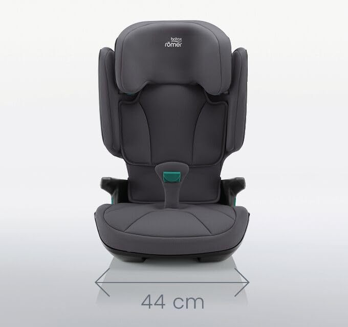 BRITAX RÖMER Kindersitz KIDFIX 2 Z-LINE, für Kinder von 100-150 cm (i-Size) mit und ohne ISOFIX, 3,5-12 Jahre, Midnight Grey