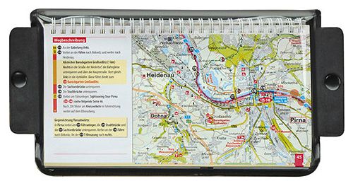 Sacoche de Guidon Klickfix Aventour Noir
