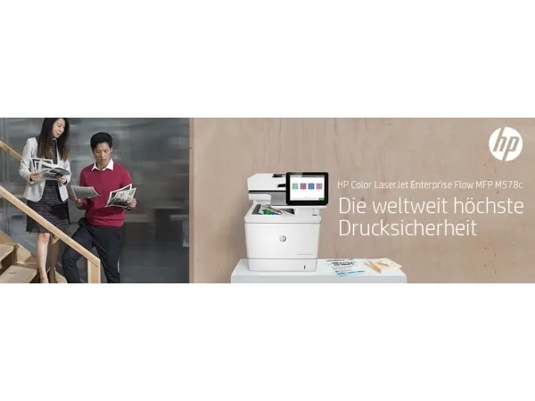 HP LaserJet Enterprise Flow MFP M578c - Multifunktionsprinter - farve - laser - Legal (216 x 356 mm) (original) - A4/Legal (medie) - op til 38 spm (kopiering) - op til 38 spm (udskriver) - 650 ark - 33.6 Kbps - USB 2.0, Gigabit LAN, USB 2.0 vært