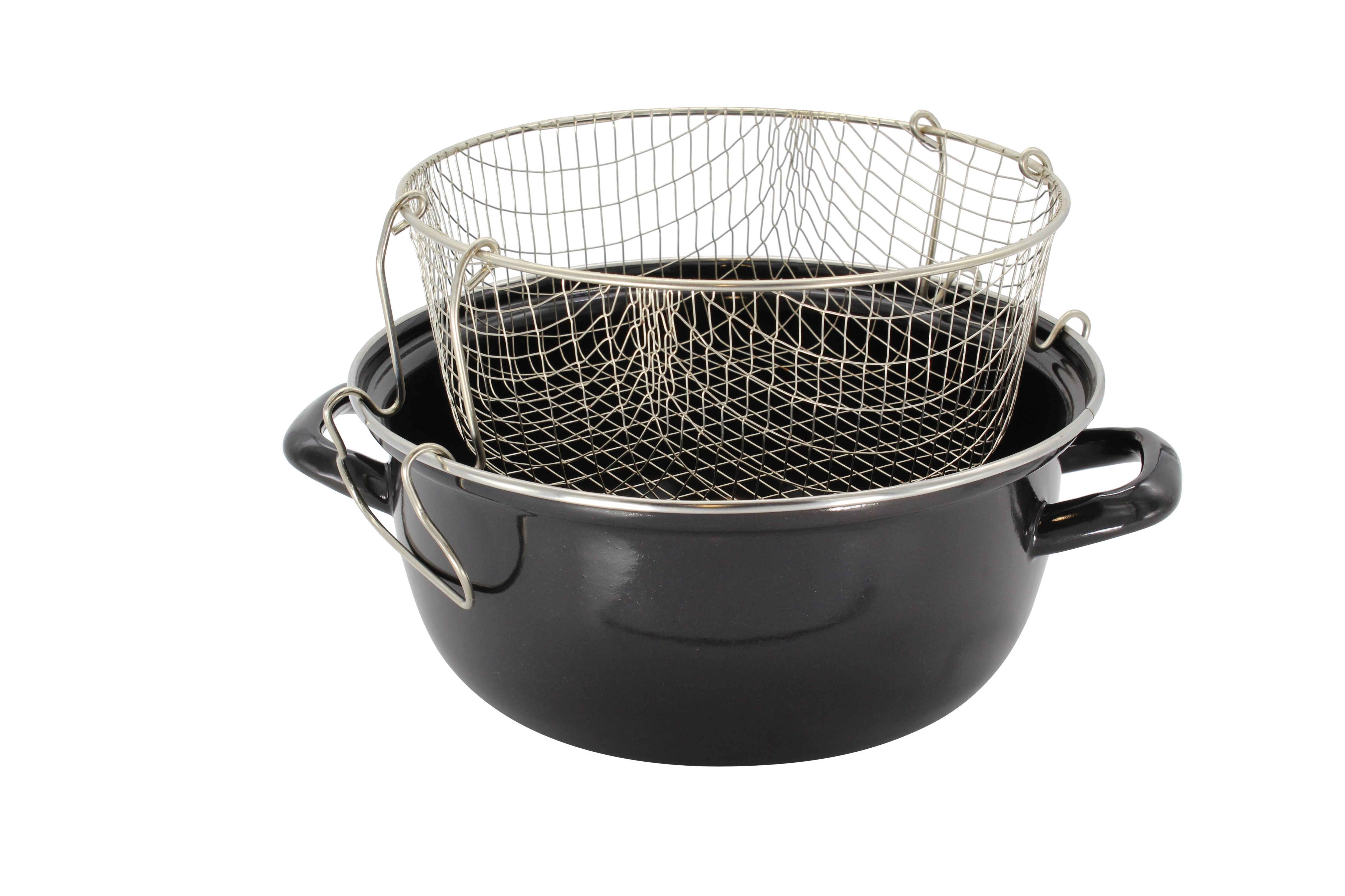 Pommes-Frites-Topf emailliert, 24 cm