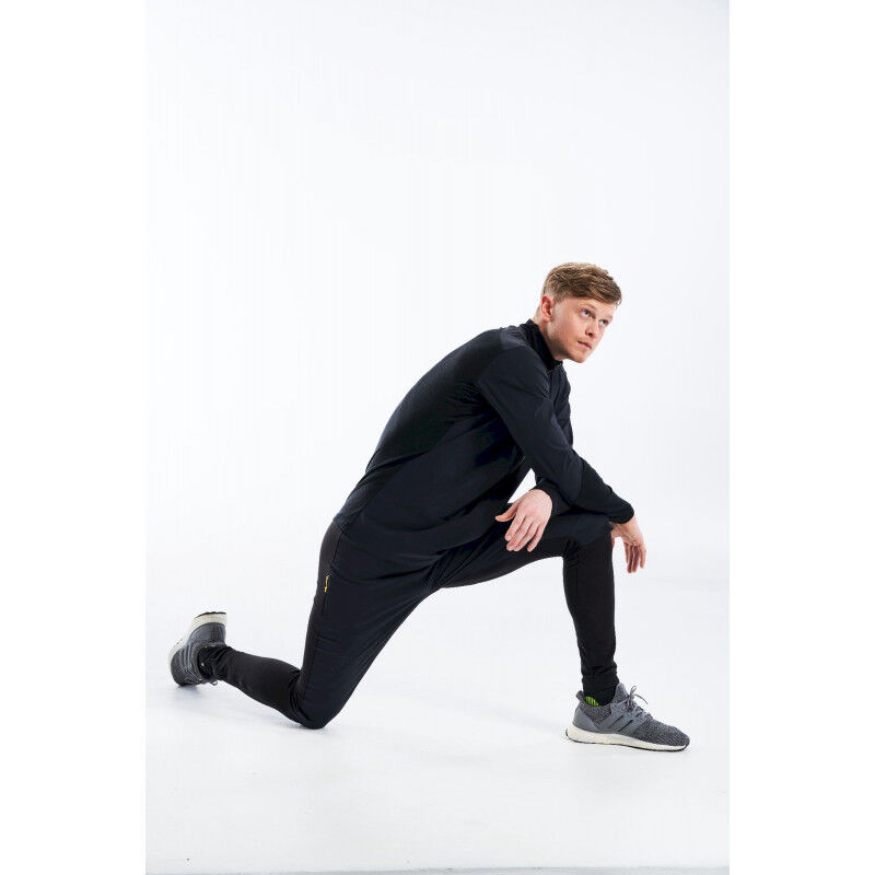 Running Merino Cover Zip Neck - Polaire en laine mérinos homme