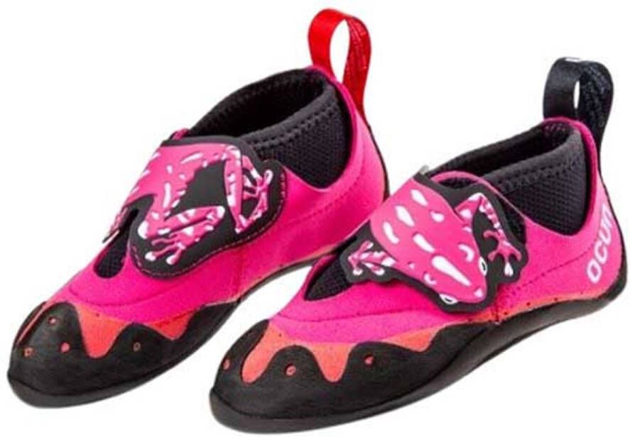 Ocun Kid's Ribbit Klimschoenen roze beige wit