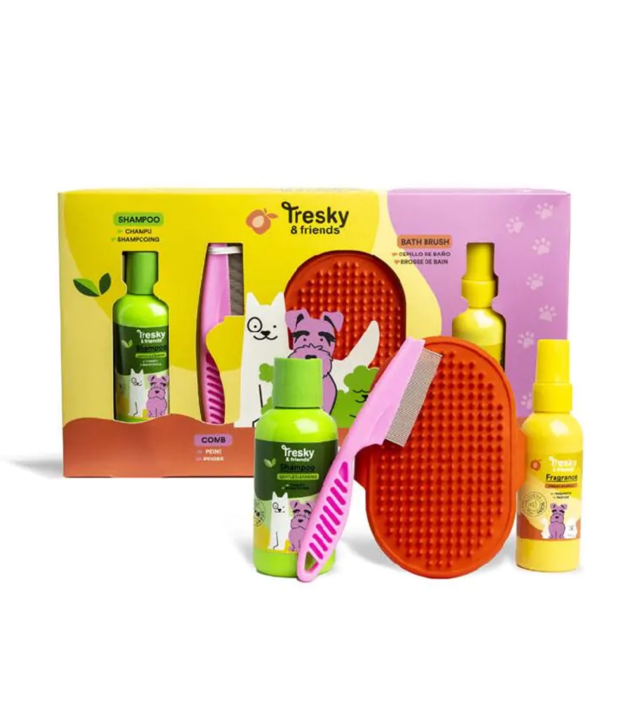 Tresky & Friends - Kit de Cuidados para Animais de Estimação