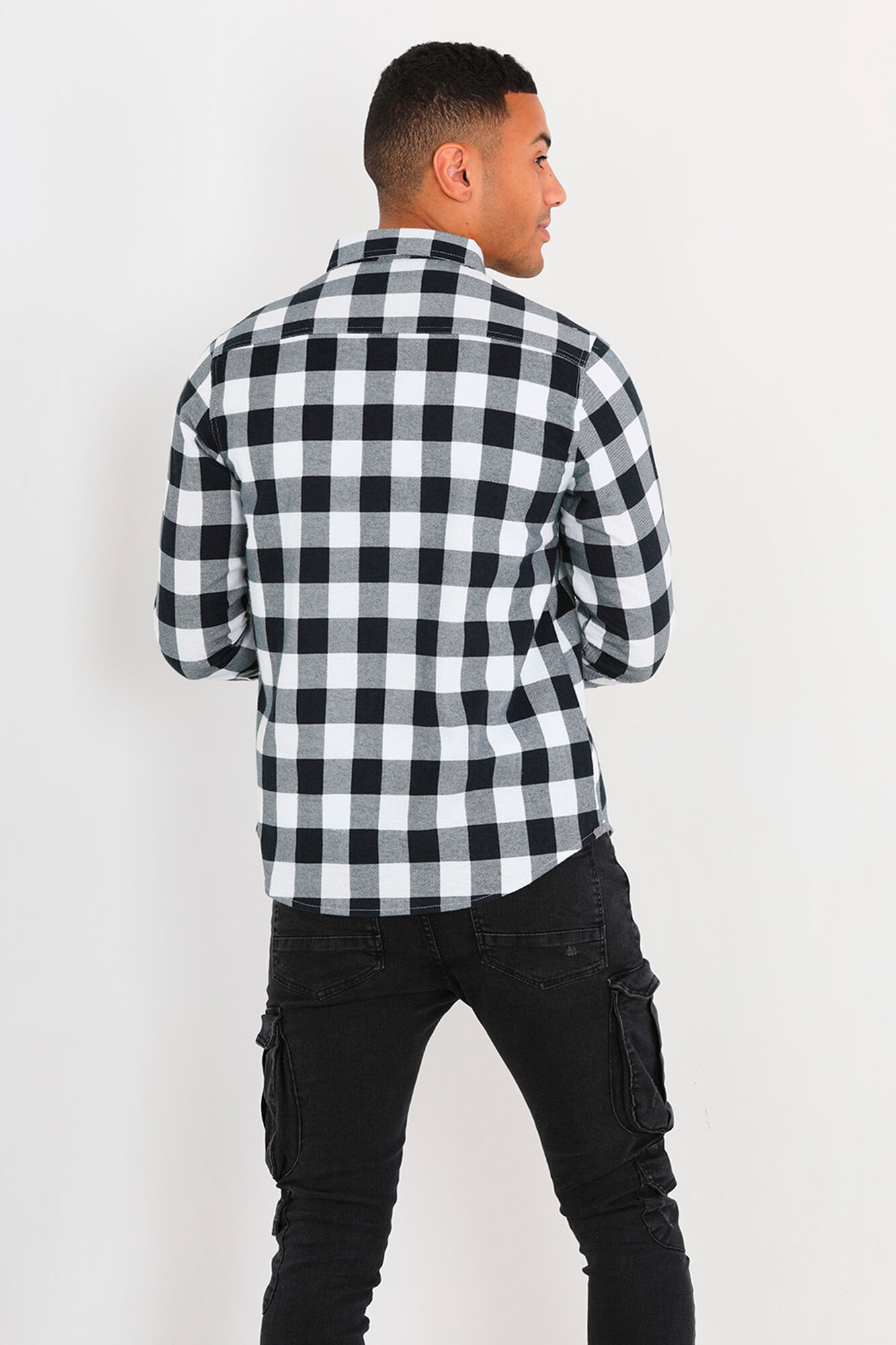 Camisa de flanela xadrez