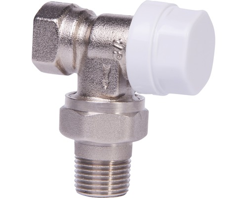 Thermostaatset, hoekvorm, 1/2 inch, wit
